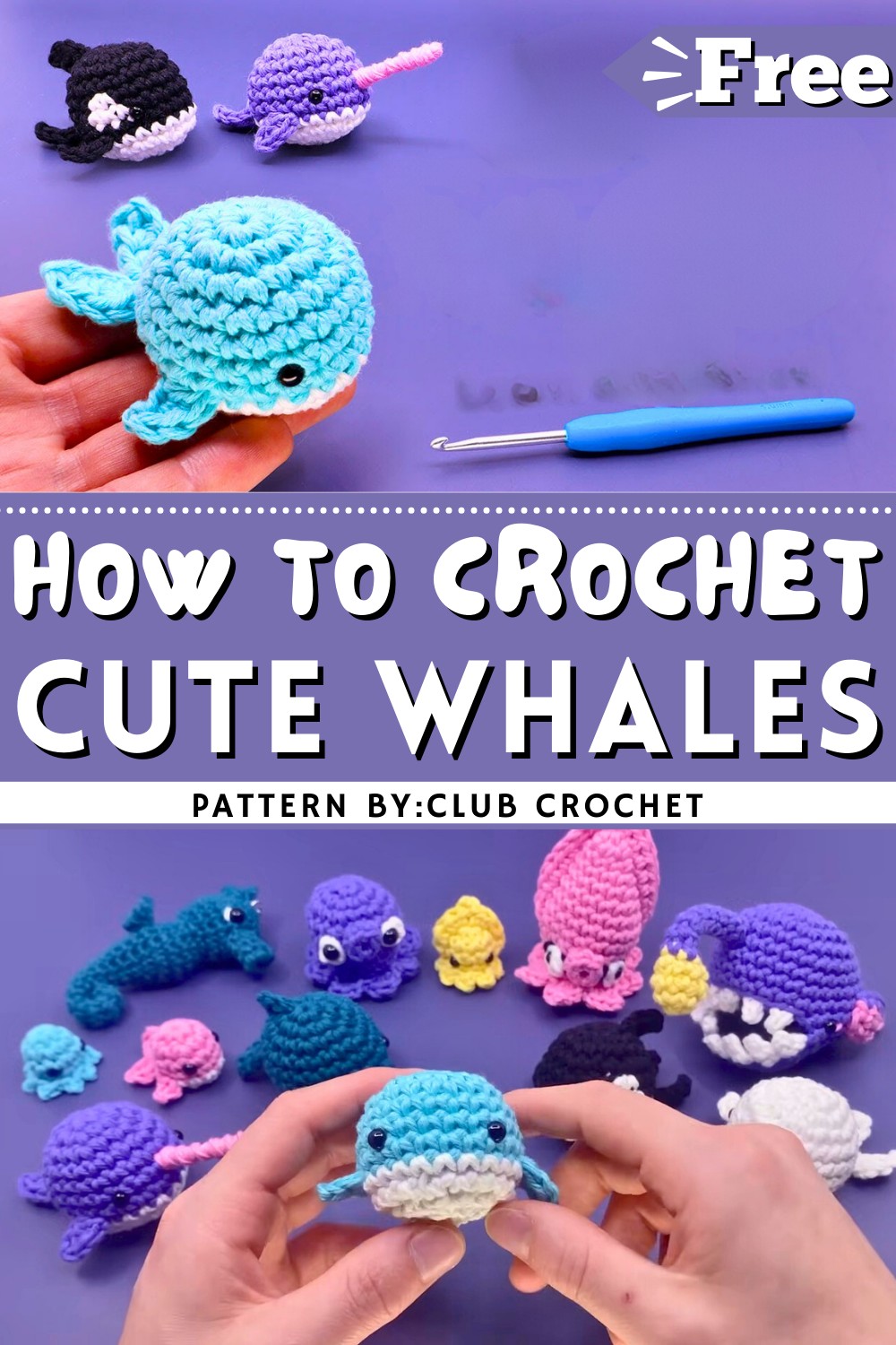 How To Crochet Whales