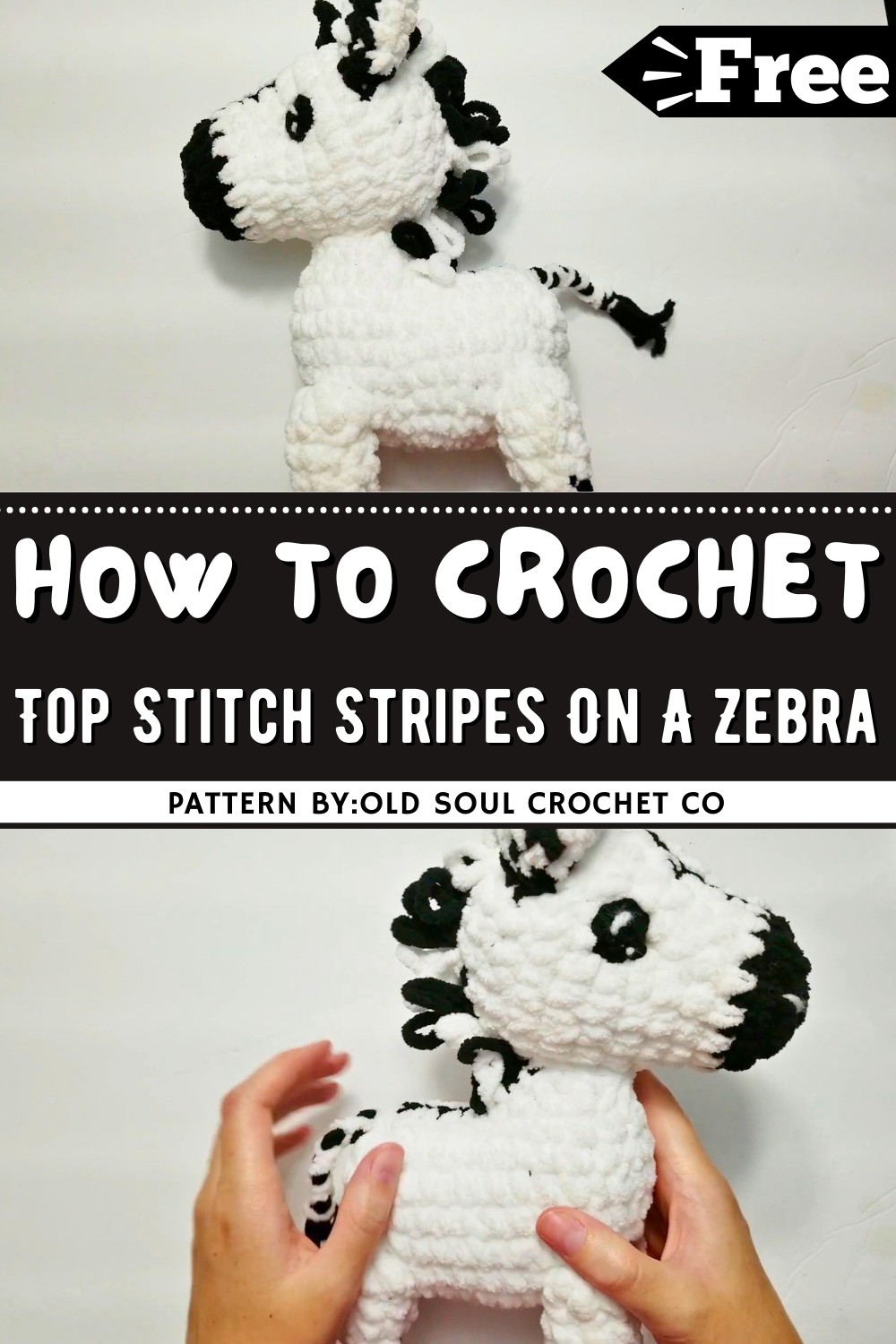 How To Top Stitch Stripes On A Zebra