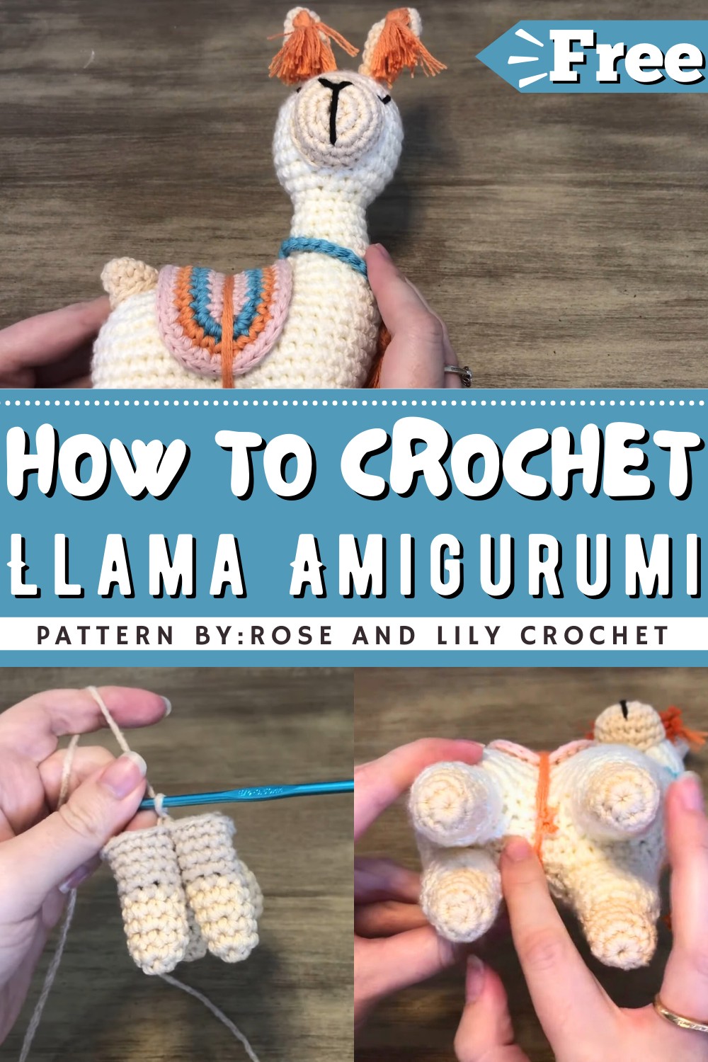 Llama Amigurumi Pattern