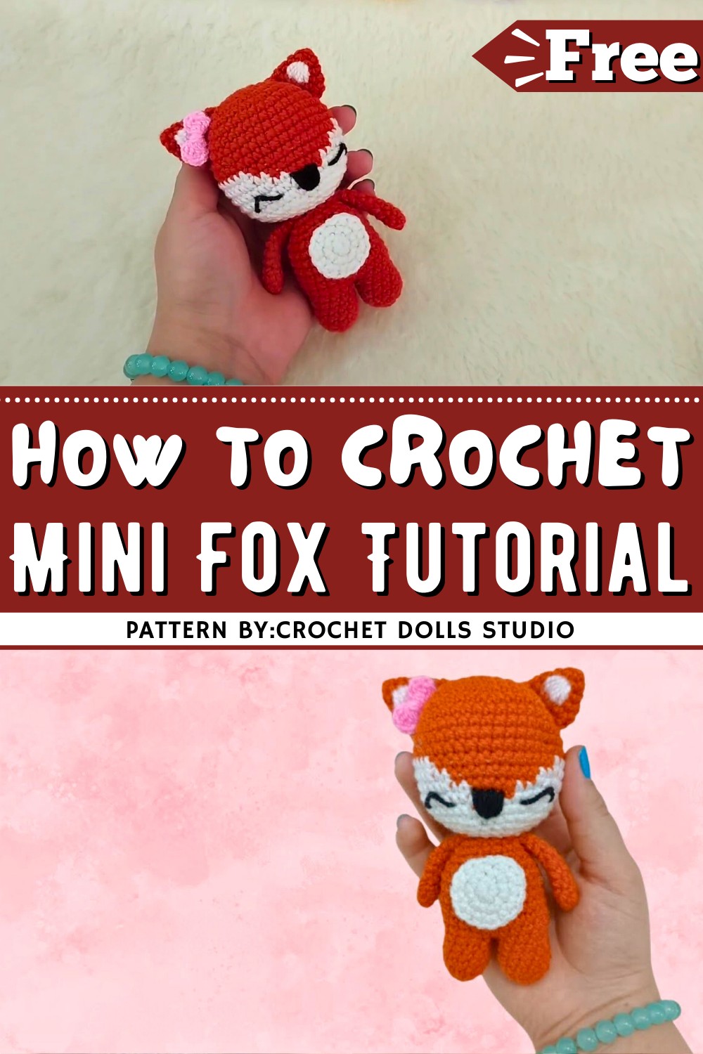 Mini Fox Crochet Tutorial