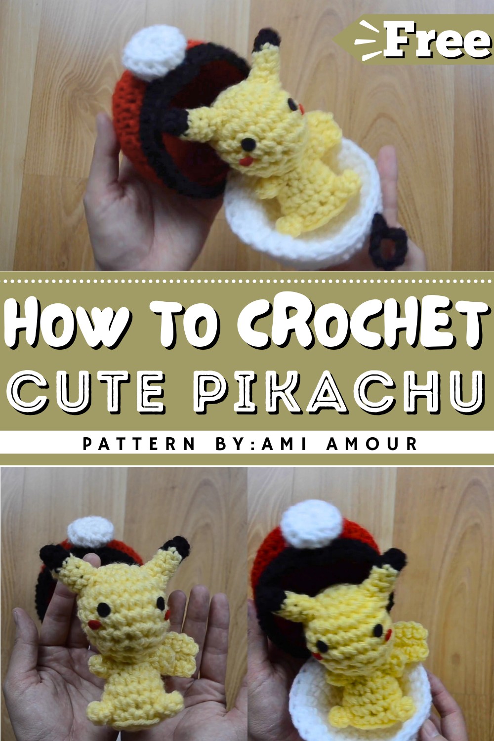 Pikachu Crochet Tutorial