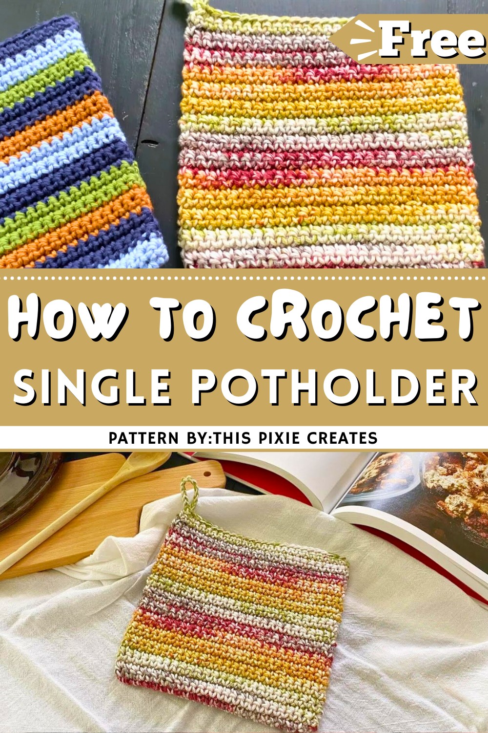 Single Crochet Potholder