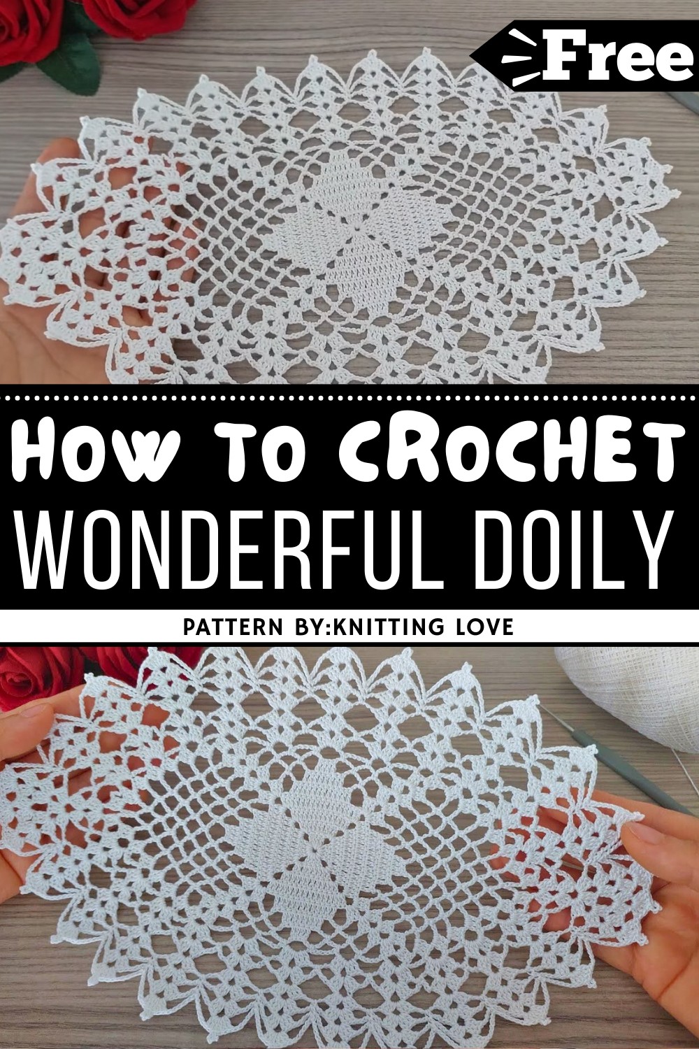 Wonderful Crochet Doily Pattern