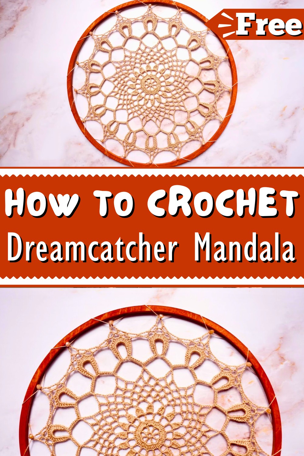 Crochet Dreamcatcher Mandala