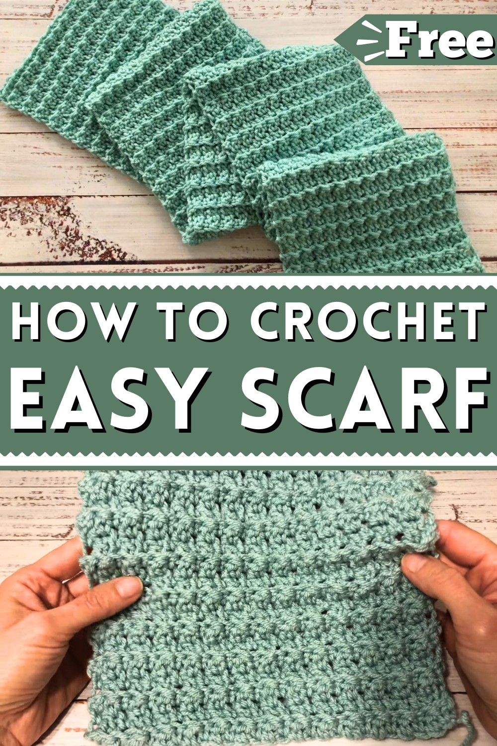 Crochet Easy Scarf