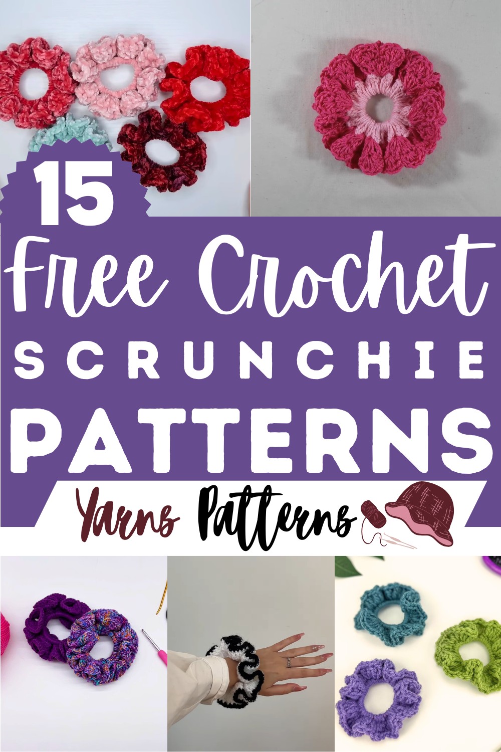 Crochet Scrunchie Patterns
