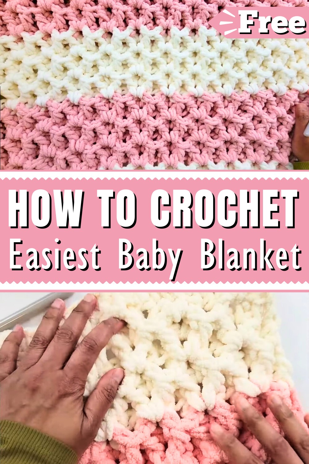 Easiest Crochet Baby Blanket