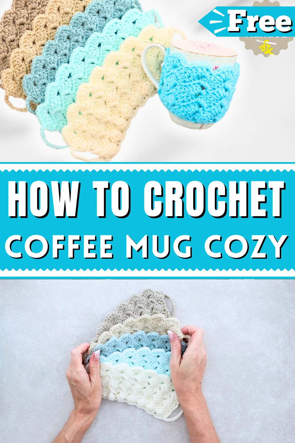 Easy Crochet Coffee Mug Cozy