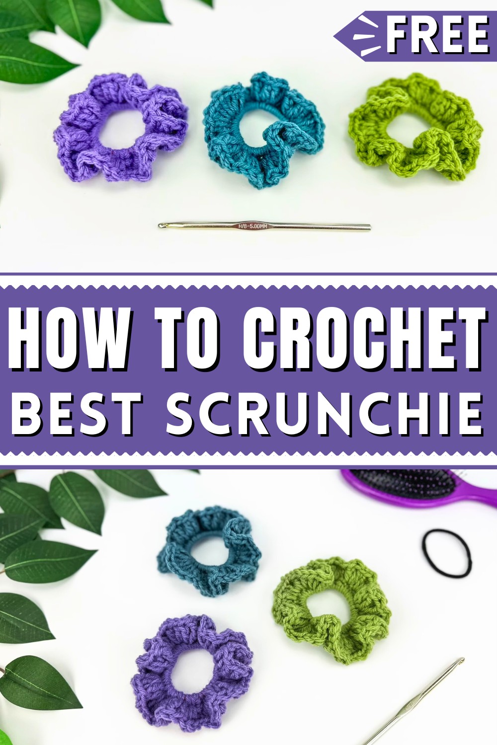 Easy Crochet Scrunchie