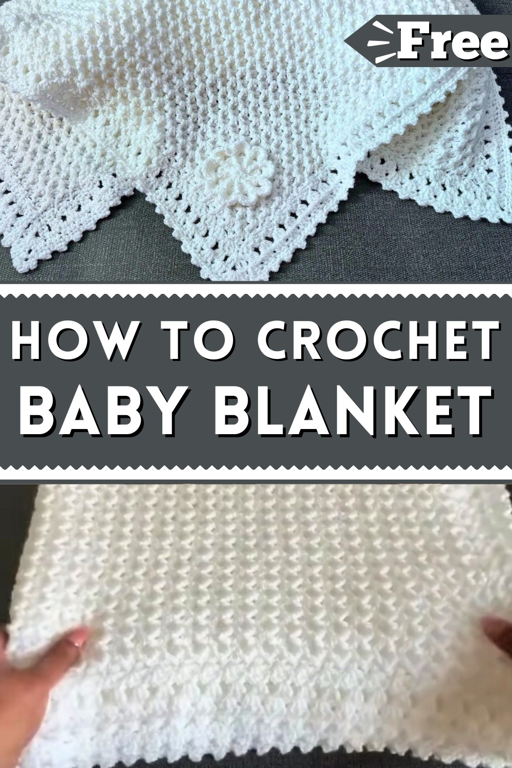 Easy & Fast Crochet Baby Blanket