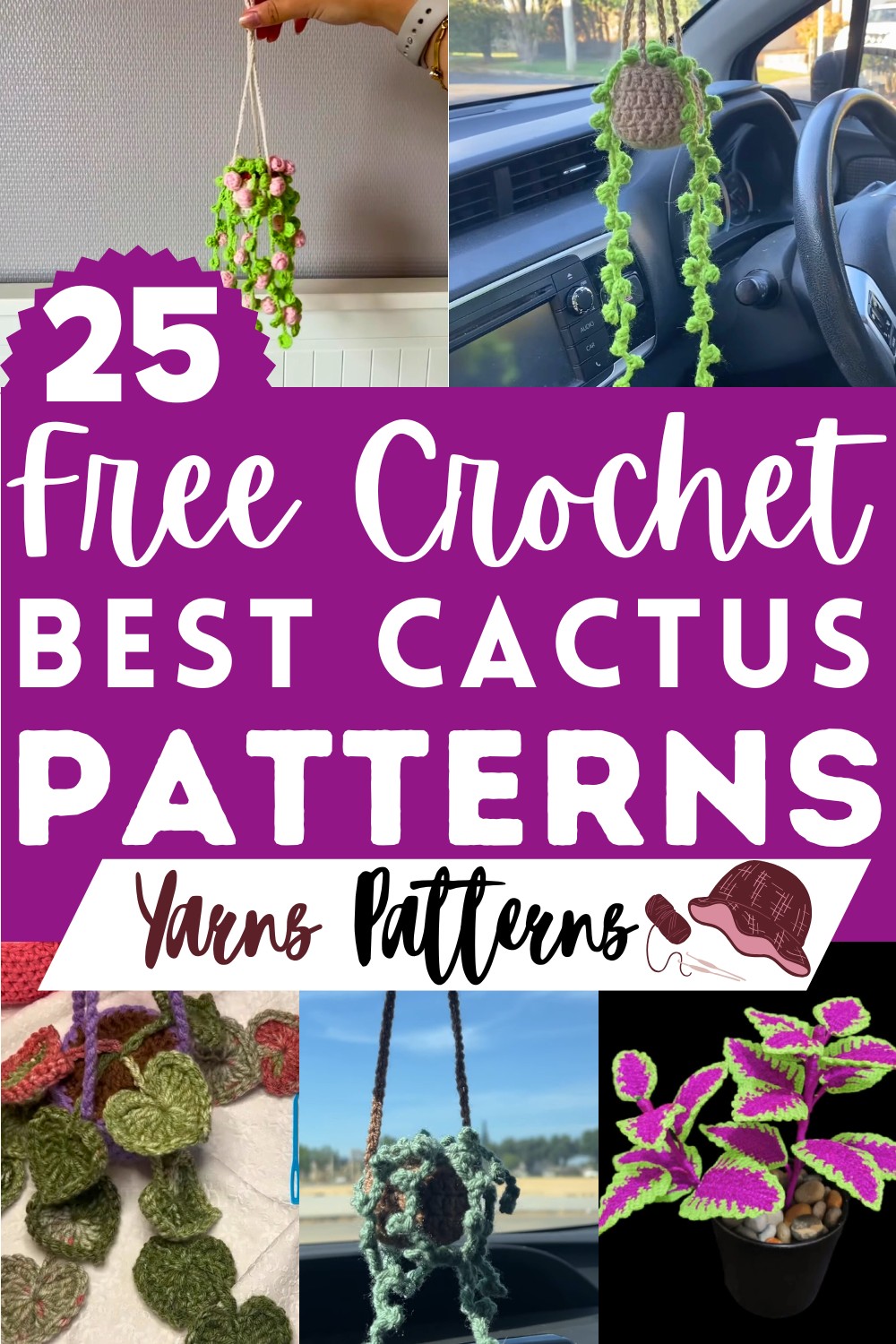 Free Crochet Cactus Patterns