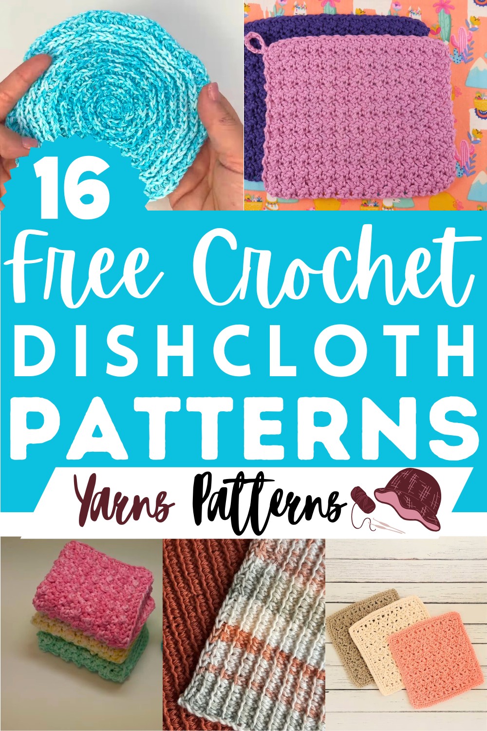 Free Crochet Dishcloth Patterns