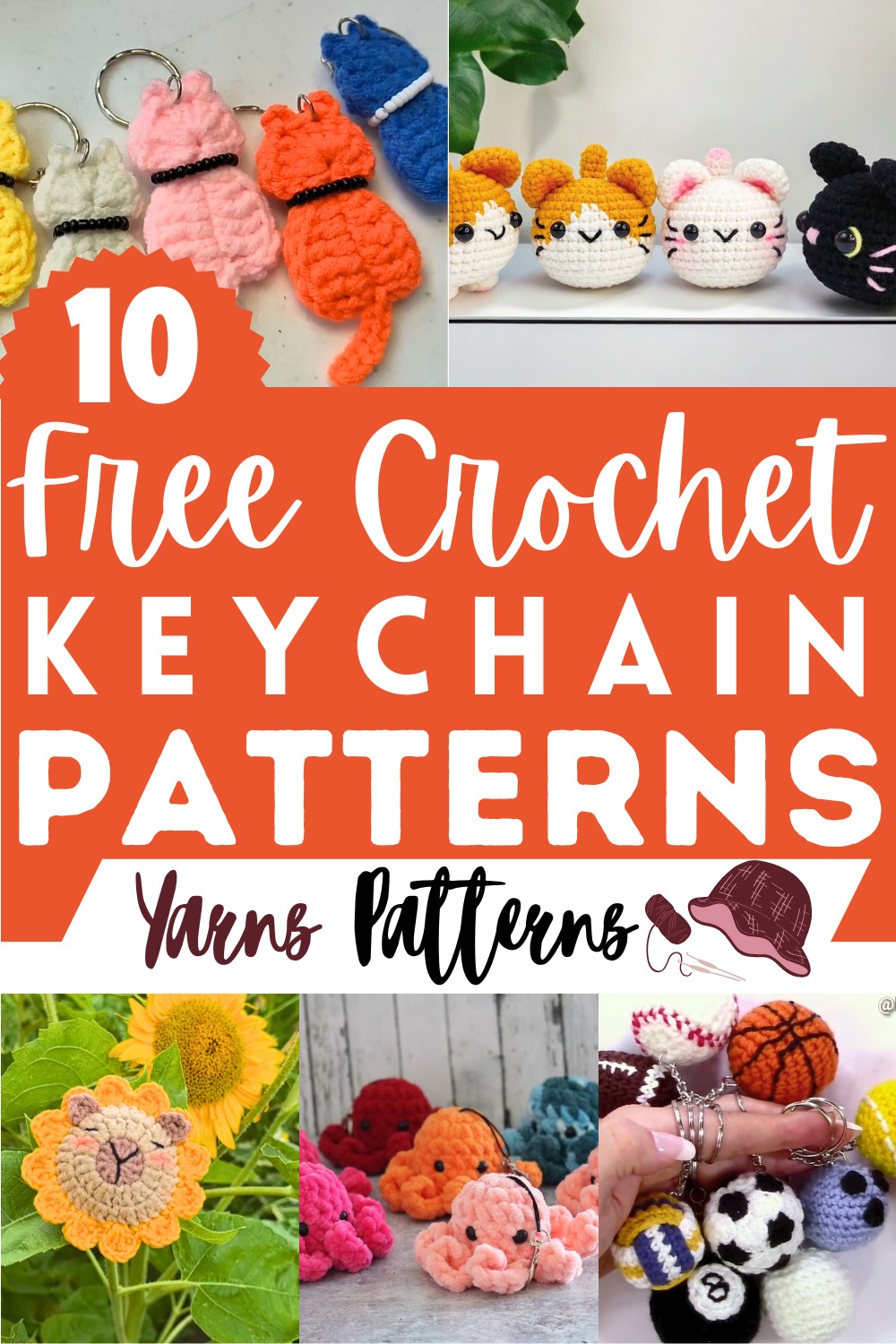 Free Crochet Keychain Patterns