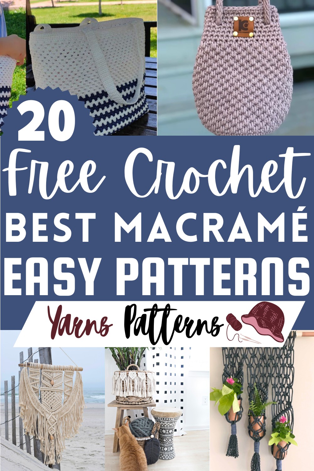 Free Crochet Macramé Patterns