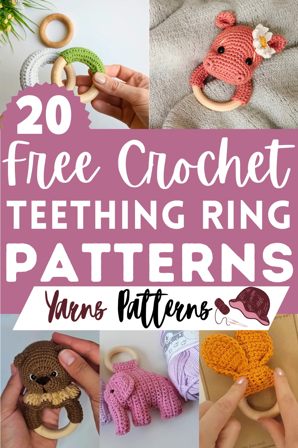 Free Crochet Teething Ring Patterns