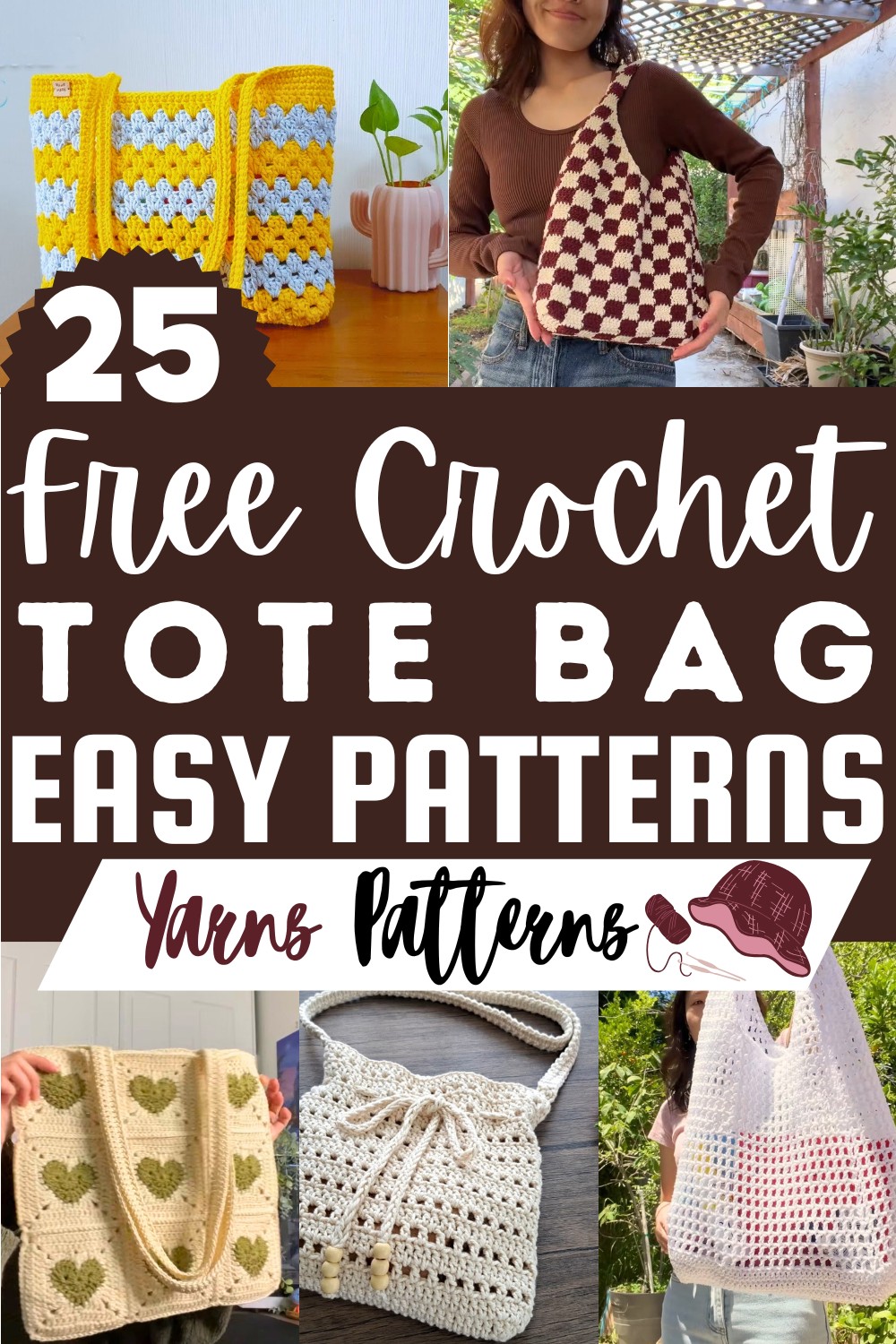 Free Crochet Tote Bag Patterns