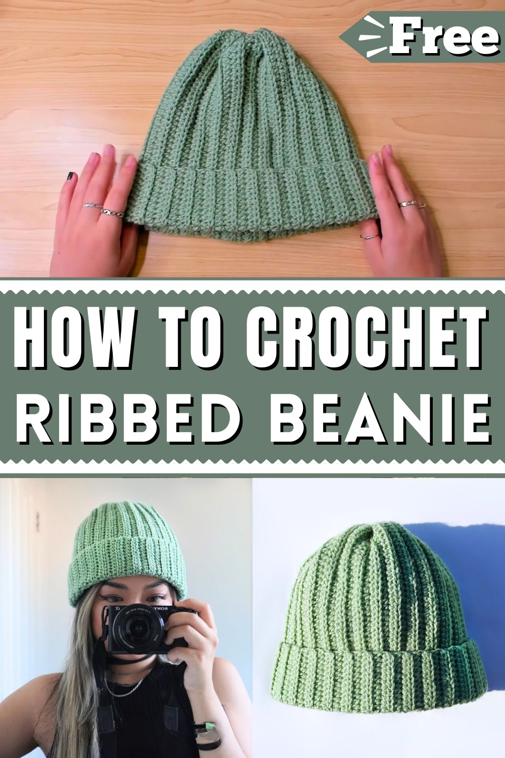 Home 5 Free Crochet Ribbed Beanie Patterns For Winter Published Nov 25, 2024 by Talha · This blog generates income via ads (edit post info) Share 1Shares Follow these crochet ribbed beanie patter