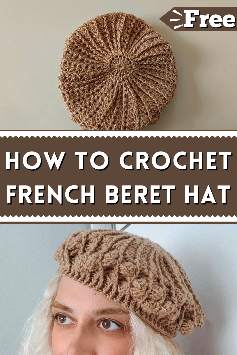 How To Crochet French Beret Hat