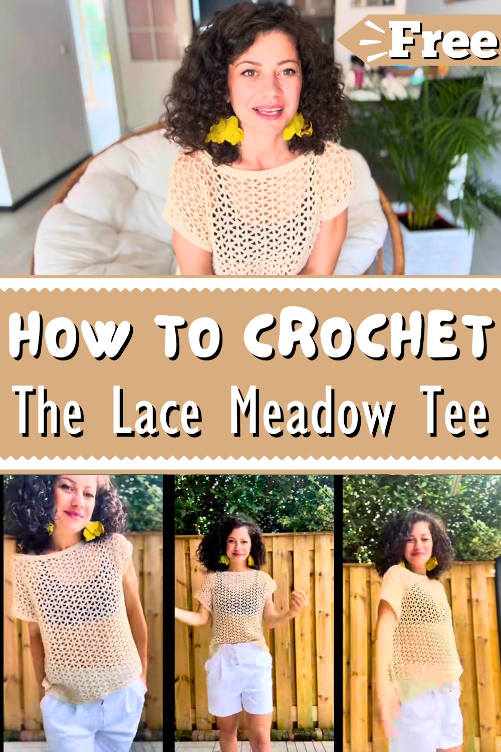 How To Crochet The Lace Meadow Tee