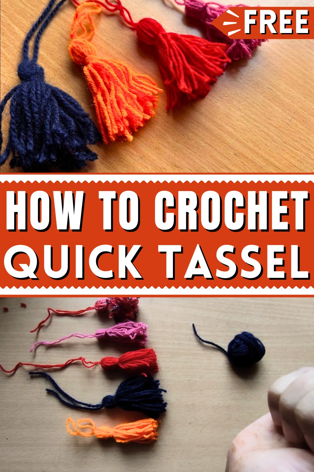 How To Make Quick & Easy Crochet Tassel