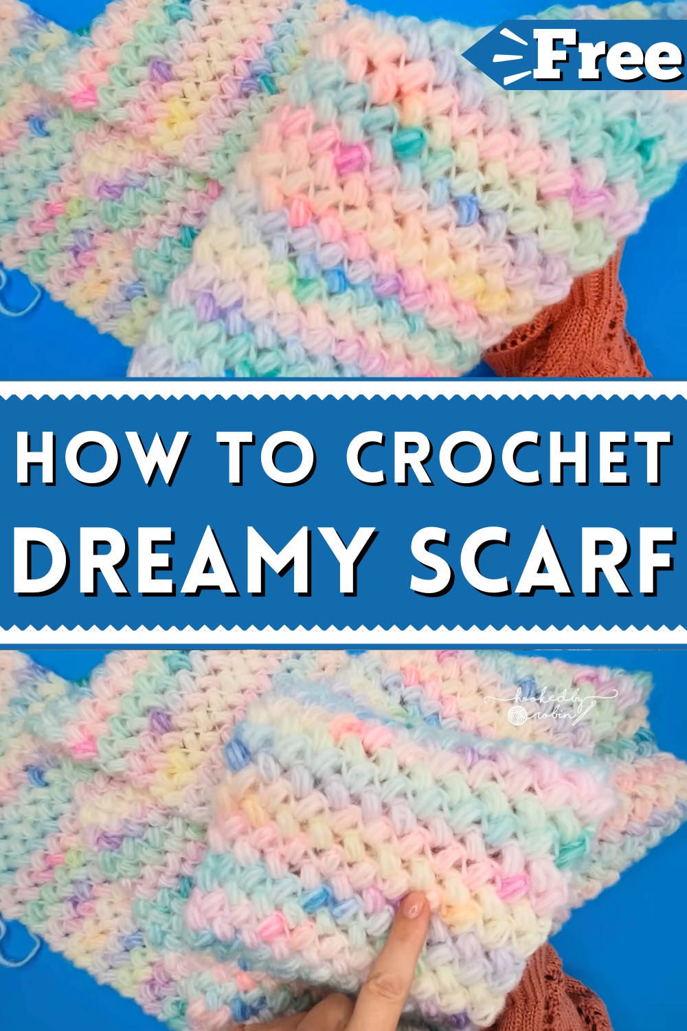 Quick & Easy Dreamy Crochet Scarf