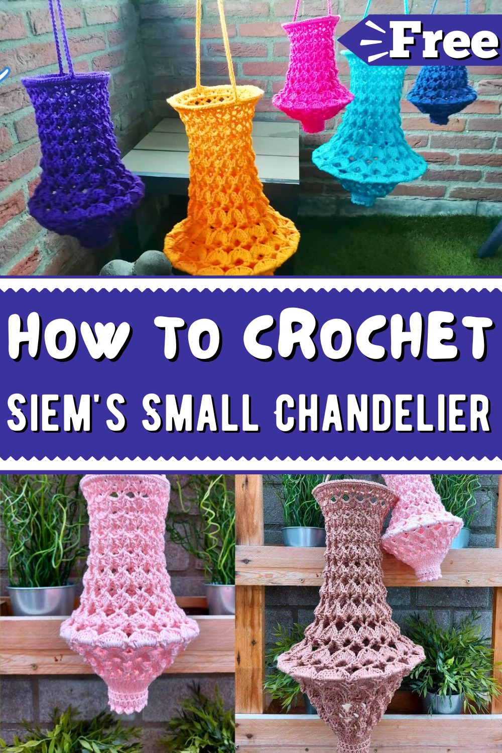 Siem's Small Chandelier Crochet