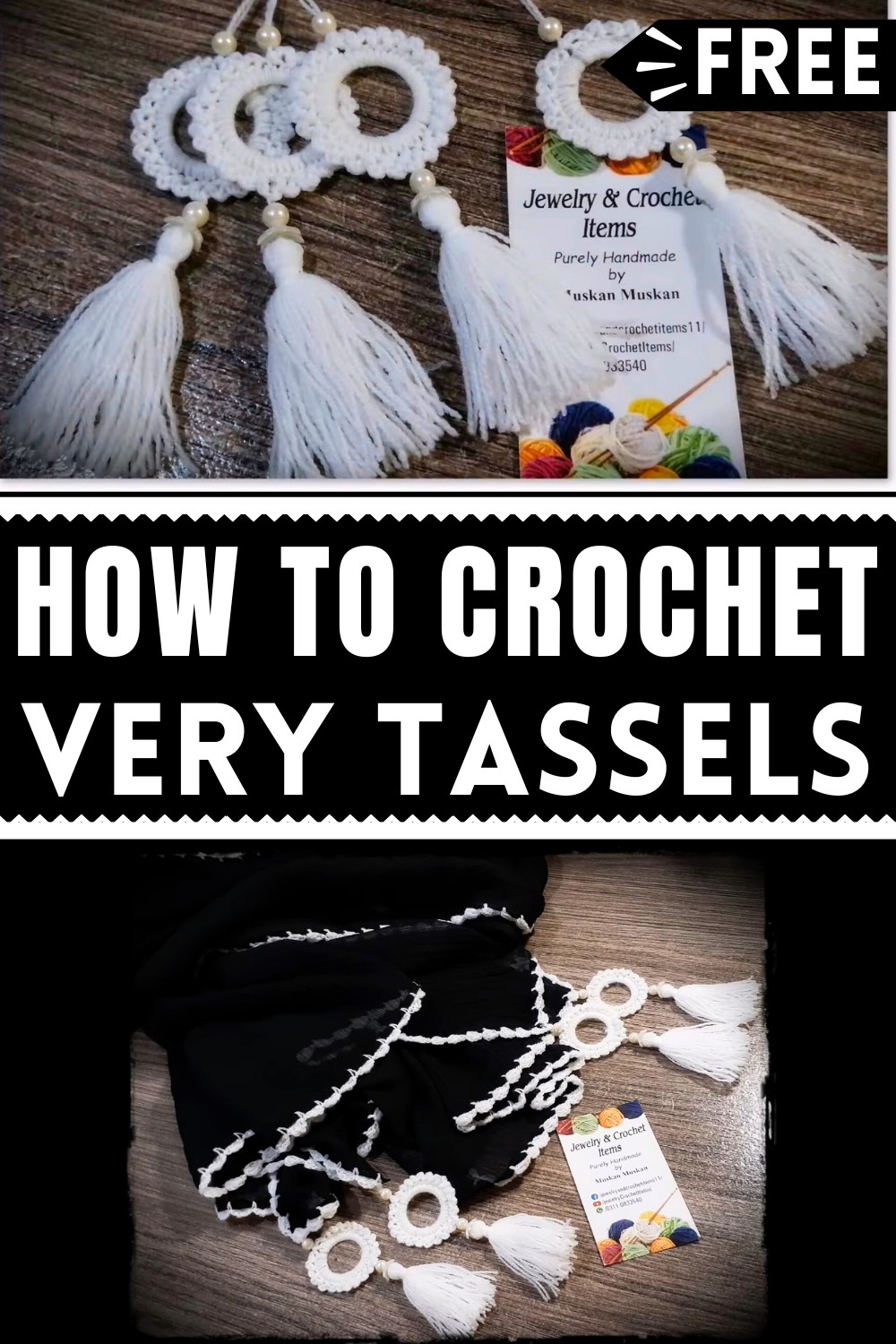 Very Easy Crochet tassels