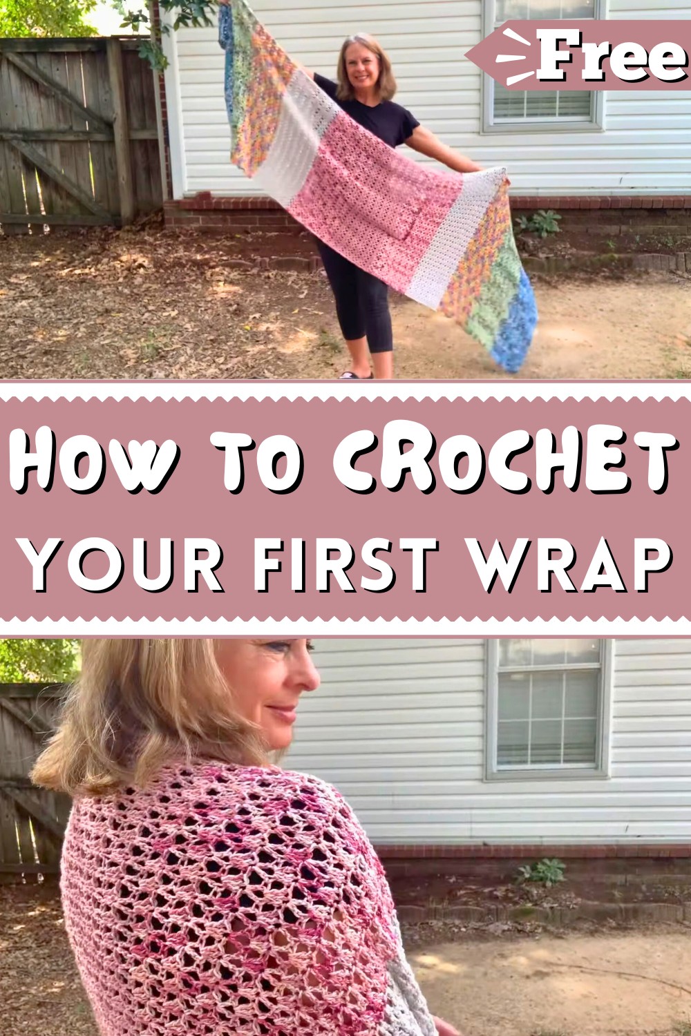 Crochet Your First Wrap