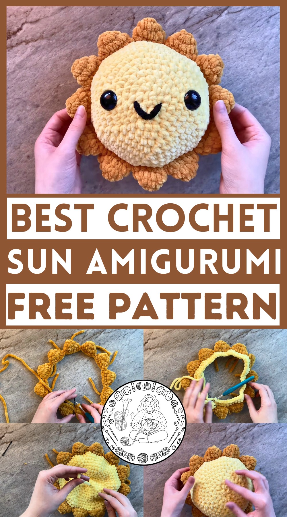 Crochet Sun Crochet Amigurumi Tutorial