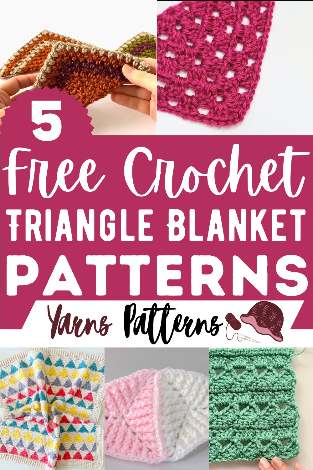 Crochet Triangle Blanket Patterns