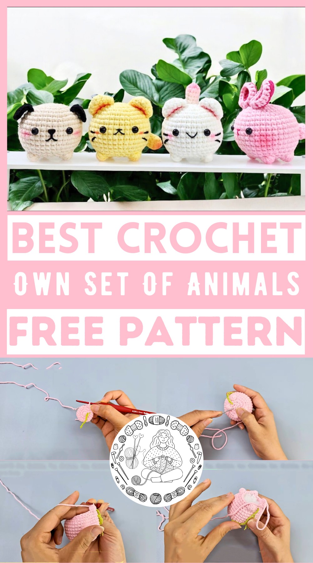 Crochet Your Own Set Of Animals