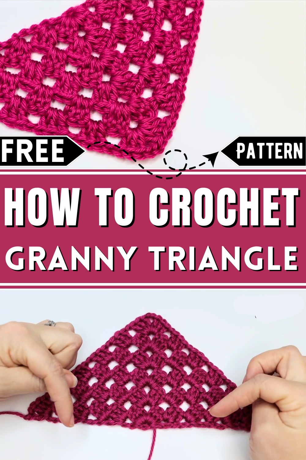 How To Crochet A Granny Triangle