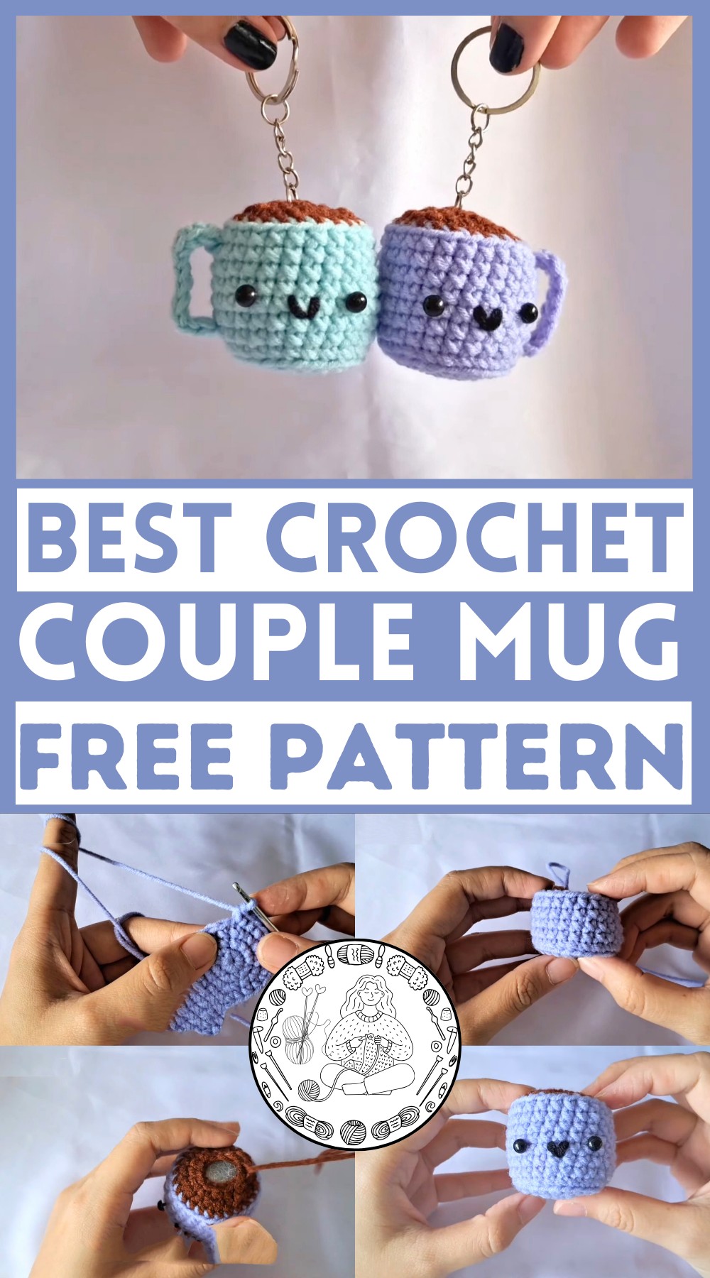 Couple Mug Crochet Tutorial