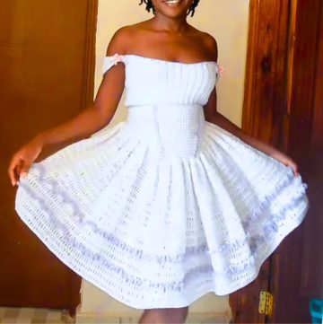Crochet Corset Dress
