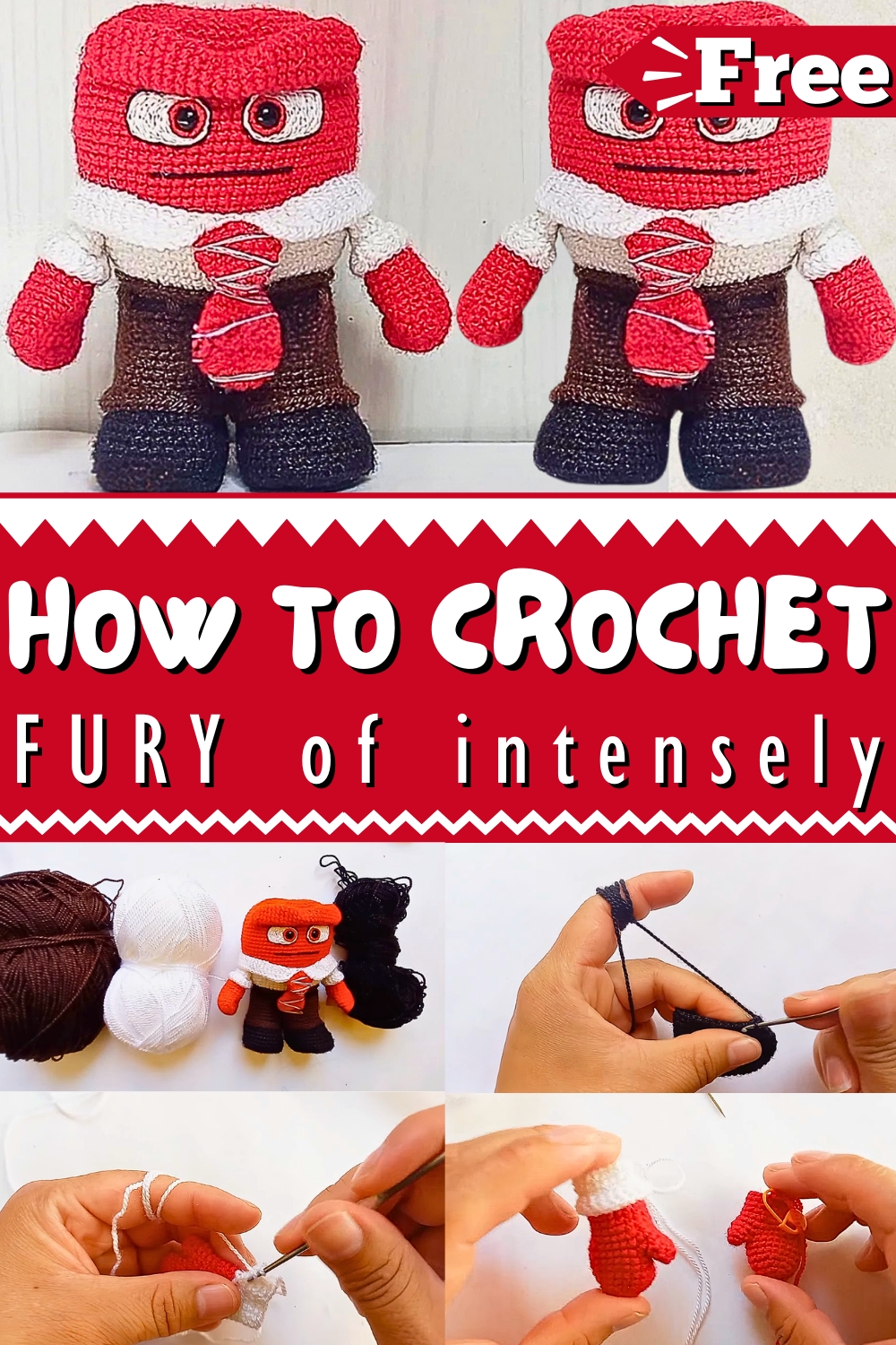 Crochet FURY of intensely With Bold & Intense Stitch Pattern 1
