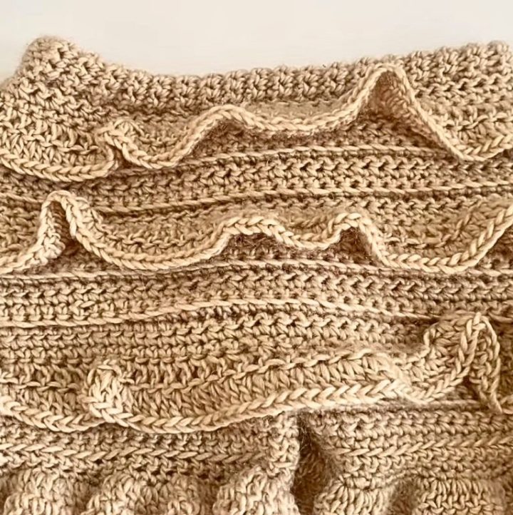 Crochet Stylish Ruffle Shorts Tutorial