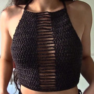 DIY Crochet Top Alexia Halter