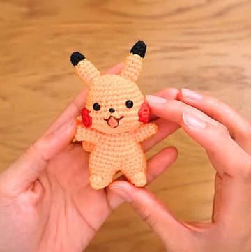 How To Crochet Pikachu Amigurumi