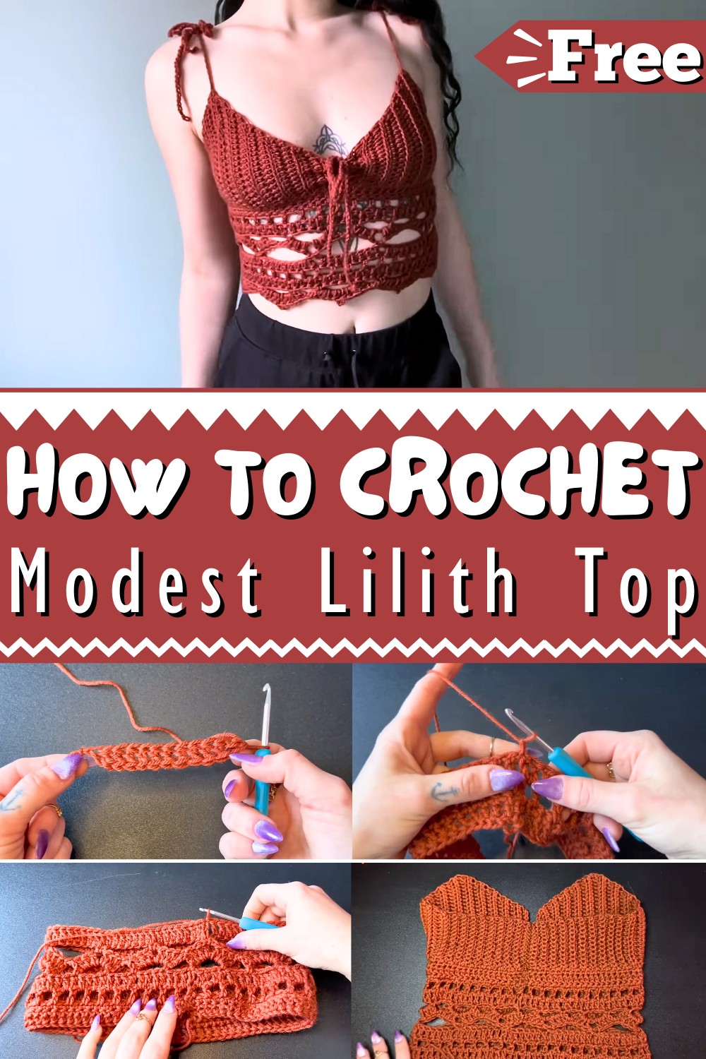 Lilith Top - Crochet Tutorial 1