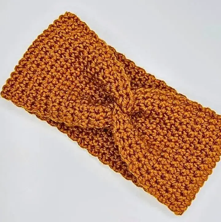 Simple And Easy Crochet X-Twist Headband Pattern