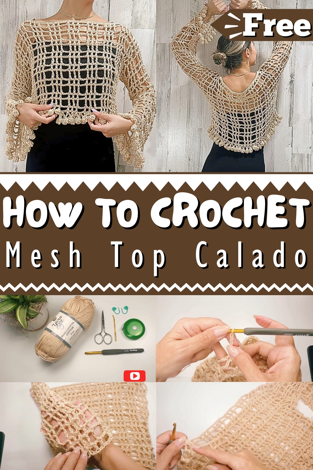 Top Calado a Crochet 1