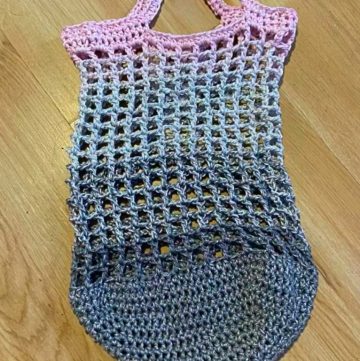 Trendy Crochet Fashionable and Functional Market Bag Pattern