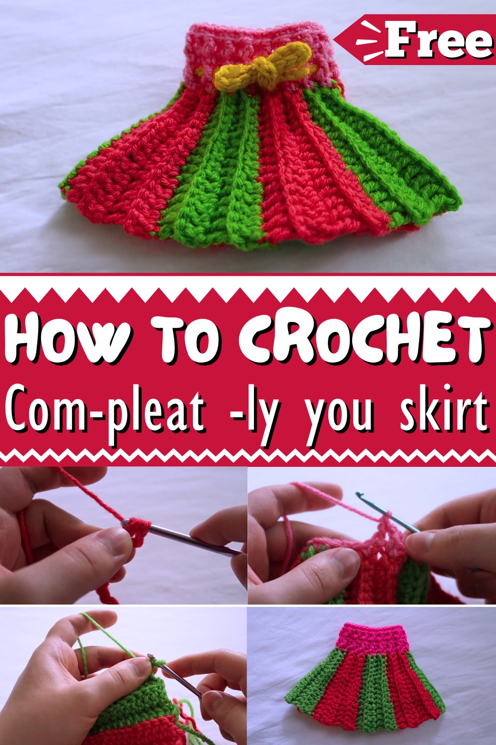 Com-pleat -ly You Skirt Corduroykidd Crochet Pattern 1