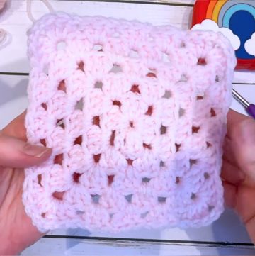 How To Crochet A Granny Square Beginner Tutorial Easy